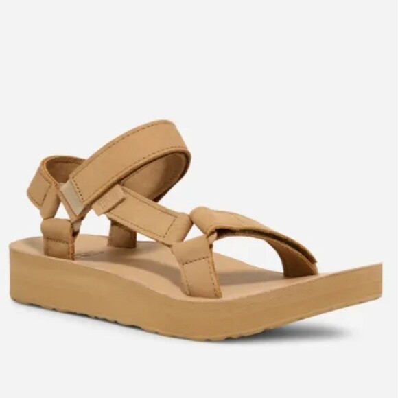 Teva Tan leather Women's Sandals - Picture 1 of 16